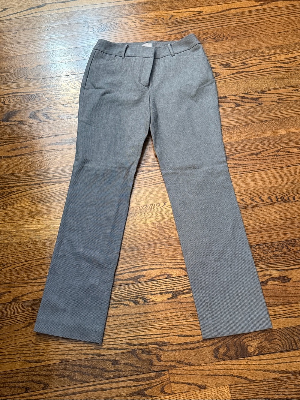 Gray Women's Dress Pants - Classic Straight Leg